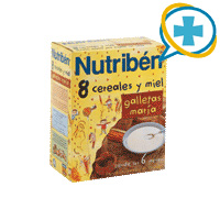 NUTRIBEN 8 CEREALES MIEL CON GALLETAS MARA 600G