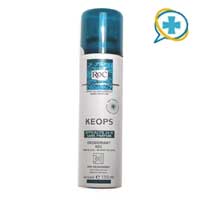 DESODORANTE KEOPS SECO S/ALCOHOL ROC