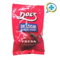 DOLS CARAMELOS FRESA S/AZUCAR BOLSA