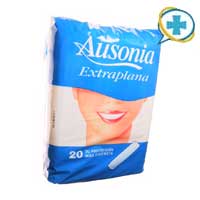 COMPRESAS AUSONIA EXTRAPLANAS 20 UND.