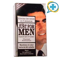 JUST FOR MEN ANTICANAS NEGRO