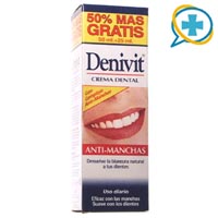 DENIVIT CREMA DENTAL ANTIMANCHAS 50 ML.