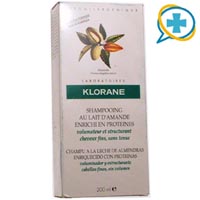 KLORANE CHAMPU LECHE ALMENDRAS 200 C.C.