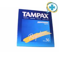 TAMPONES TAMPAX REGULAR 32 UND.