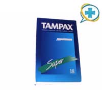 TAMPONES TAMPAX SUPER 18 UND.