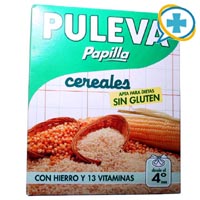 PULEVA CEREALES S/GLUTEN 700 GR.