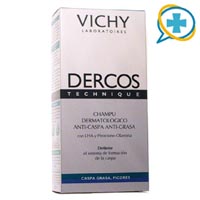 DERCOS CHAMPU ANTICASPA ANTIGRASA