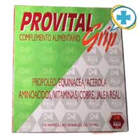 PROVITAL-GRIP 14 AMPOLLAS