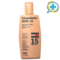 FOTOPROTECTOR ISDIN LECHE F.15 125 ML.