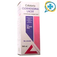 COLUTORIO CLORHEXIDINA LACER 500 ML.