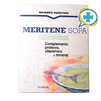 MERITENE SOPA CREMA DE VERDURAS 6 SOBRES