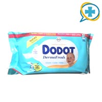 TOALLITAS DODOT DERMO FRESH RECAMB.72 UN