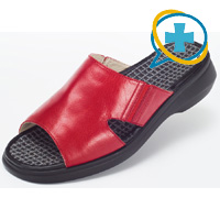 ZAPATO LECO IRENE ROJO N.36