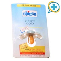 CHUPETE CHICCO T.CAUCHO GOTA MINI 65182