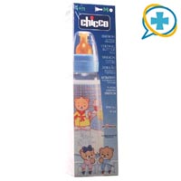 CHICCO BIBERON  250ML TETINA UN AGUJEROCAUCHO