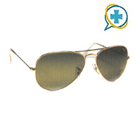 RAYBAN W-L0205 LARGE METAL DORADA