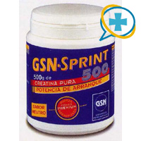 GSN SPRINT 500 gr. (creatina pura sabor neutro)