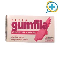 CHICLE GUMFILA FRESA S/A 40X10 GRAGEAS